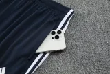 2025-26 RMA White Half Pull Tracksuit (半拉链)