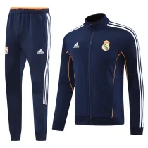 2025-26 RMA Royal Blue Jacket Tracksuit #02