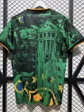 2024-25 Brazil Green Black Special Edition Fans Soccer Jersey