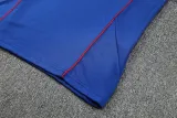 2025-26 Man Utd  Fancy blue Half Pull Tracksuit (半拉链)