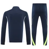 2025-26 RMA Royal blue Half Pull Tracksuit (半拉链)