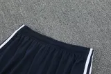 2025-26 RMA White Half Pull Tracksuit (半拉链)