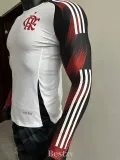 2025-26 Flamengo Away Long Sleeve Player Version Soccer Jersey (长袖球员)