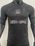 2024-25 BAR Away Limited Edition Player Version Soccer Jersey (Print Cactus Jack)灰