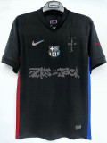 2024-25 BAR Away Limited Edition Fans Soccer Jersey (Print Cactus Jack)灰