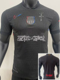 2024-25 BAR Away Limited Edition Player Version Soccer Jersey (Print Cactus Jack)灰
