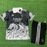 2025-26 RMA Black Special Edition Kids Training 三叶标