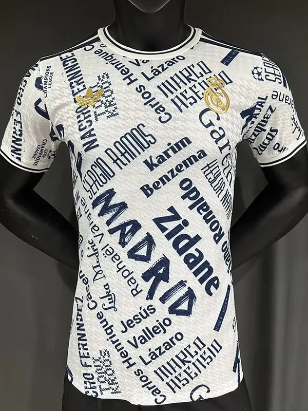 2025-26 RMA Special Edition Player Version Training Shirts 人名版