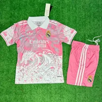 2025-26 RMA Pink Special Edition Kids Training 三叶标