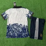 2025-26 RMA White Special Edition Kids Training 三叶标