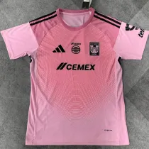 2025-26 Tigres UANL Pink Goalkeeper Soccer Jersey