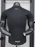 2025-26 Algeria Black Player Version Training shirts (黄标)