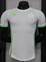 2025-26 Algeria White Player Version Training shirts (绿标)
