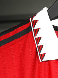 2022-23 Man Utd Home Long Sleeve Player Version Soccer Jersey (长袖球员)