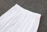 2025-26 Bayern White Tank top and shorts suit #D2536