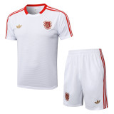 2025-26 Bayern White Training Short Suit #D2537