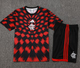 2025-26 Flamengo Red Black Training Short Suit #D2542
