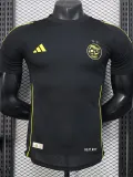 2025-26 Algeria Black Player Version Training shirts (黄标)