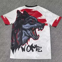 2025-26 Japan White Special Edition Fans Soccer Jersey 狼