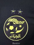 2025-26 Algeria Black Player Version Training shirts (黄标)