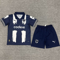 2025-26 Monterrey Royal Blue Kids Soccer Jersey