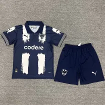 2025-26 Monterrey Royal Blue Kids Soccer Jersey