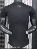 2025-26 Algeria Black Player Version Training shirts (粉标)