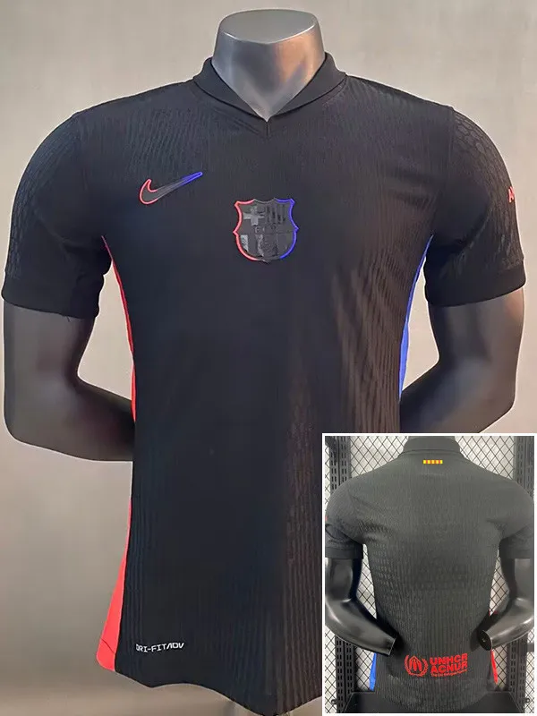 2024-25 BAR Away Player Version Soccer Jersey (前无广告)