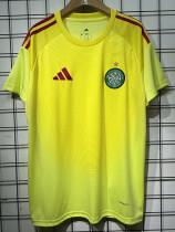 2025-26 Celtic Yellow Goalkeeper Soccer Jersey