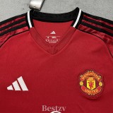 2025-26 Man Utd Home Women Soccer Jersey (女)