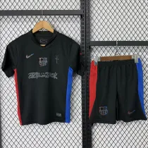2024-25 BAR Away Kids Soccer Jersey (Cactus Jack)灰