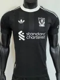 2025-26 LIV Black Goalkeeper Player Version Soccer Jersey