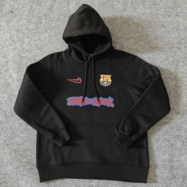 2025-26 BAR Black Hoody 黑色(加绒)彩标