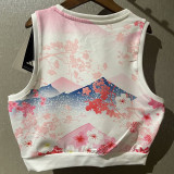 2025-26 Japan White Women Yoga Vest (女背心)