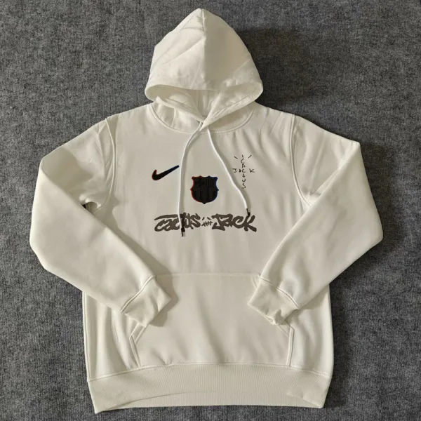 2025-26 BAR White Hoody 白色(加绒)黑标
