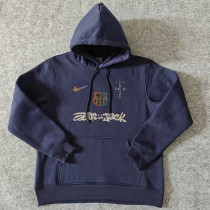2025-26 BAR Royal blue Hoody 宝蓝色(加绒)黑标