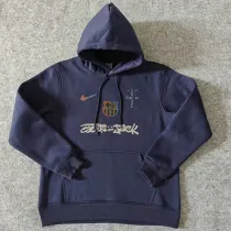 2025-26 BAR Royal blue Hoody 宝蓝色(加绒)黑标