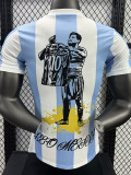 2025 Argentina Cartoon Special Edition Player Version Soccer Jersey