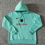 2025-26 BAR Light green Hoody 浅绿色(加绒)黑标