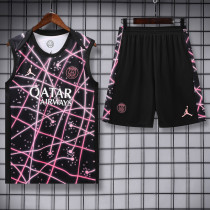 2025-26 PSG Purple Tank top and shorts suit