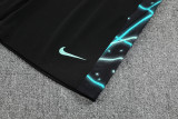 2025-26 INT Black blue Training Short Suit