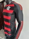 2025-26 Flamengo Home Long Sleeve Player Version Soccer Jersey (长袖球员)