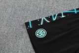 2025-26 INT Black blue Training Short Suit