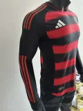 2025-26 Flamengo Home Long Sleeve Player Version Soccer Jersey (长袖球员)