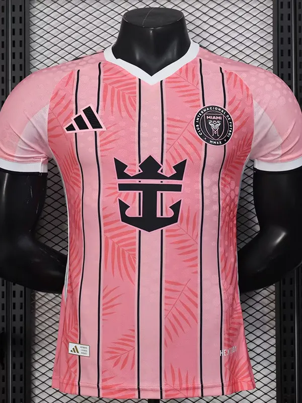 2025-26 Inter Miami Pink Special Edition Player Version Soccer Jersey (V领)