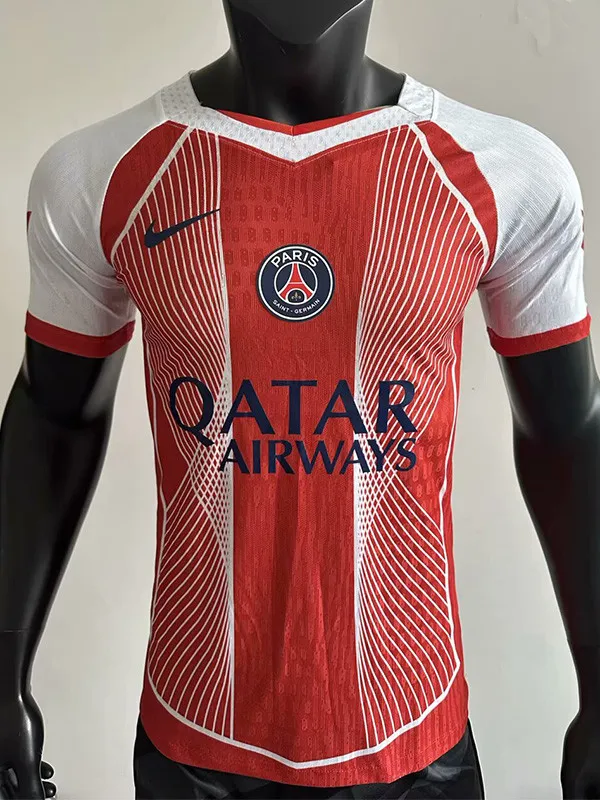2025-26 PSG Red Special Edition Player Version Training shirts