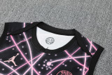 2025-26 PSG Jordan Purple Tank top and shorts suit