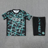 2025-26 INT Black blue Training Short Suit