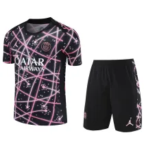2025-26 PSG Purple Training Short Suit