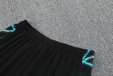 2025-26 INT Black blue Tank top and shorts suit